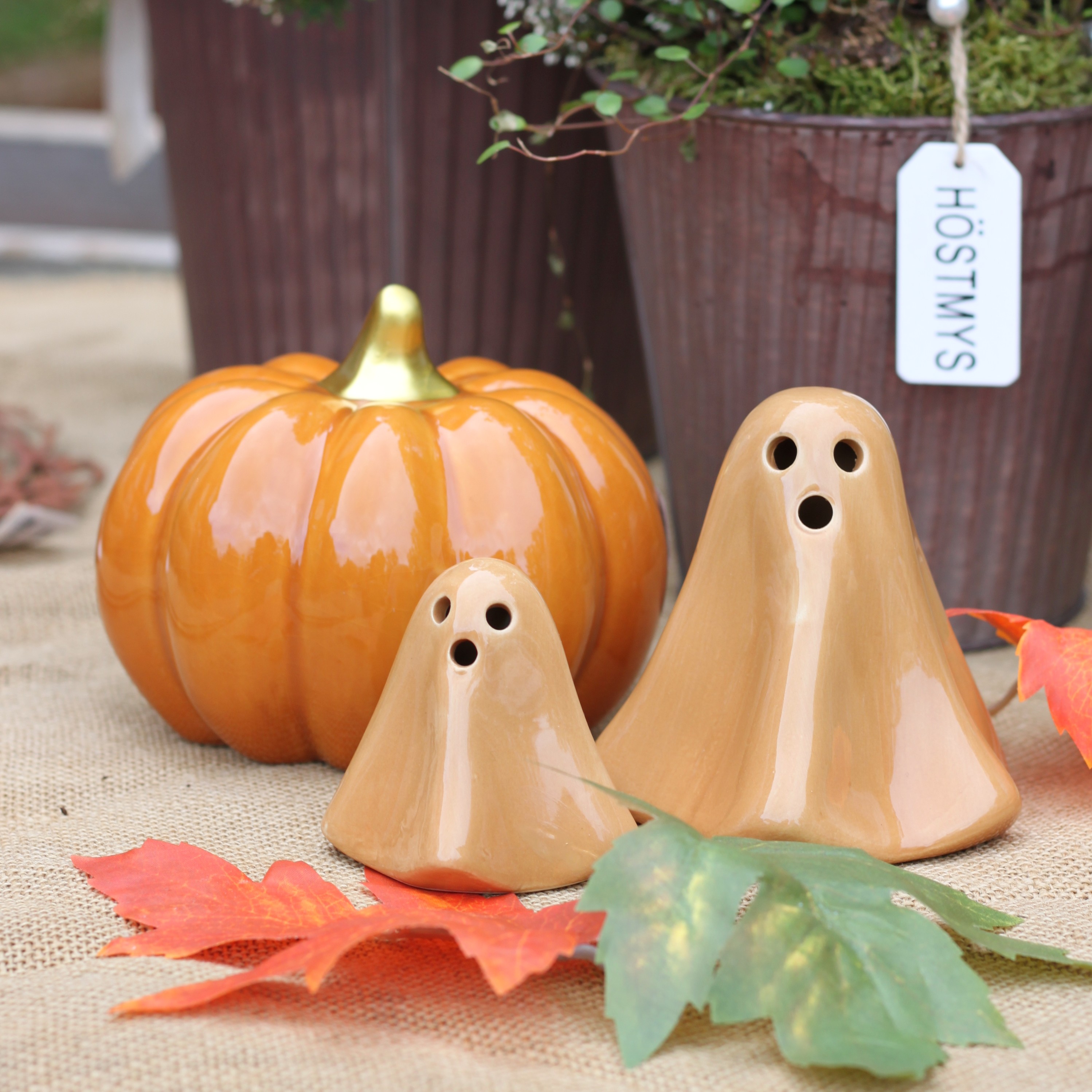 Pumpa keramik ockra - XL - 2
