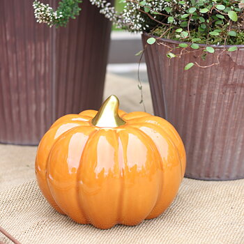 Pumpa keramik ockra - XL