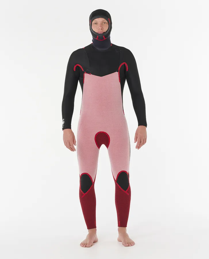 Rip Curl Dawn Patrol 6/4 Hooded Våtdräkt 2026 - 7