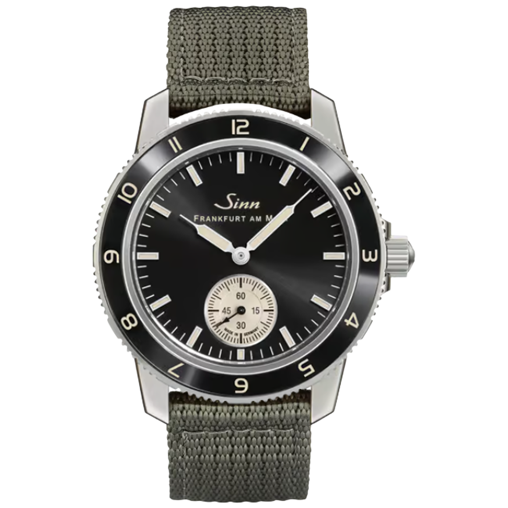 104.060 Sinn 104 Classic 12 tygband oliv grå