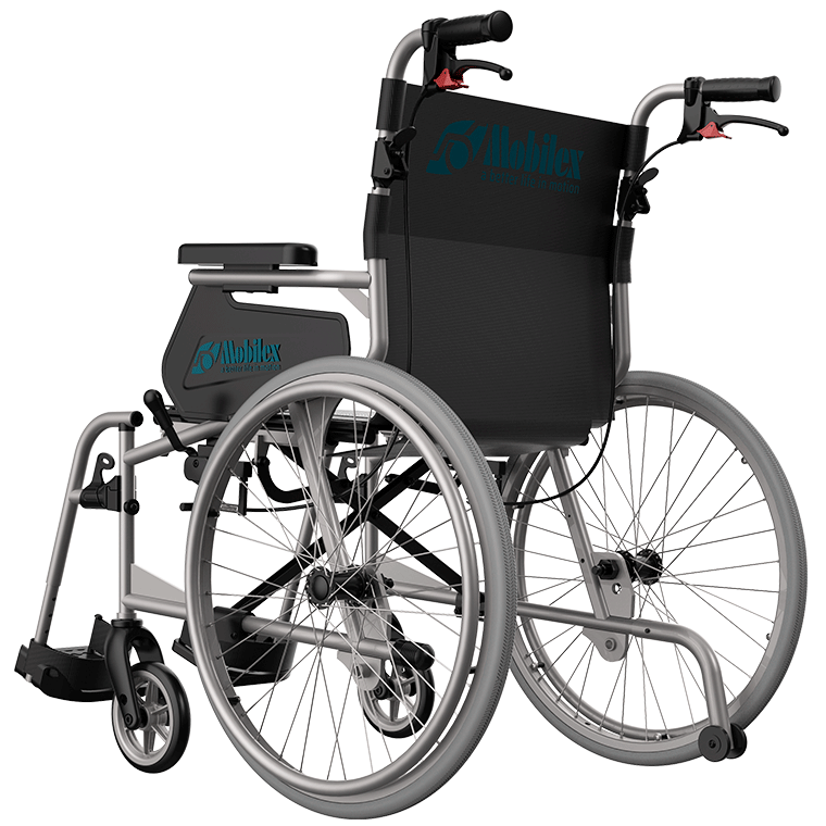 Turtle transportrullstol med 22" hjul - 3