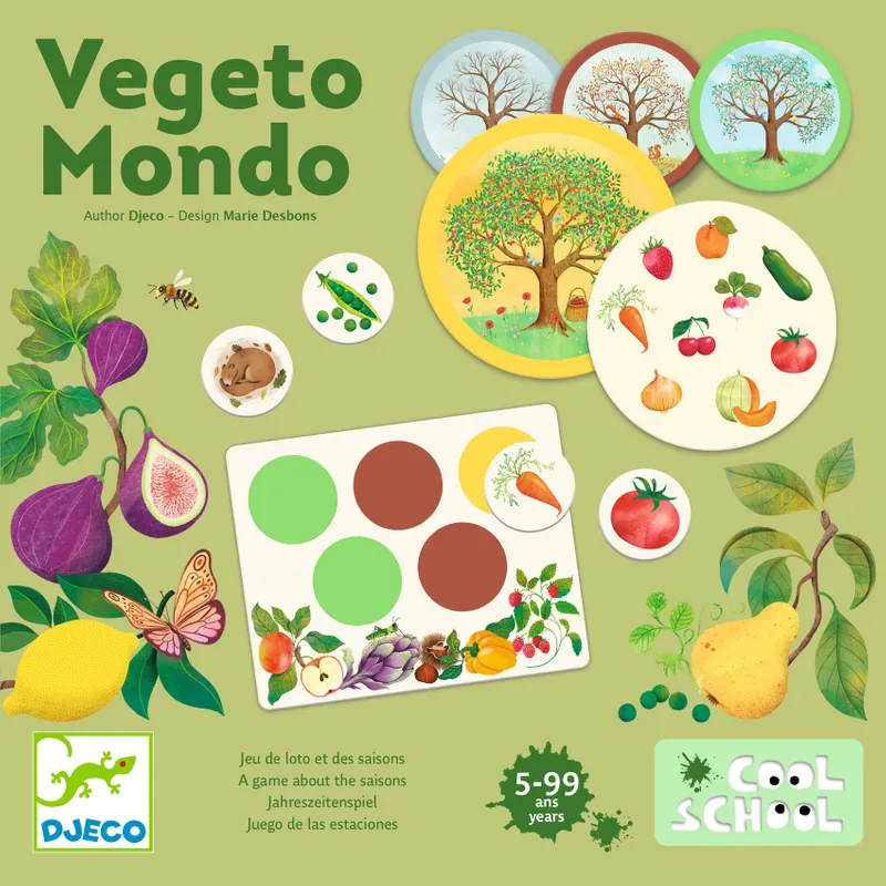 Årstids spel  -  Vegeto Mondo  från Djeco   - 5