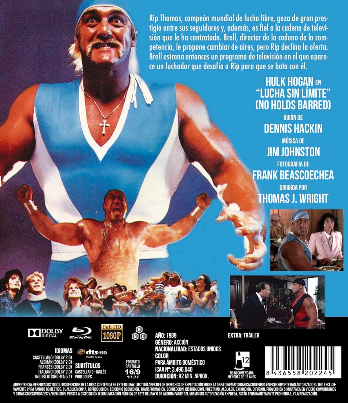 No Holds Barred (ej svensk text) (Blu-ray) - 2
