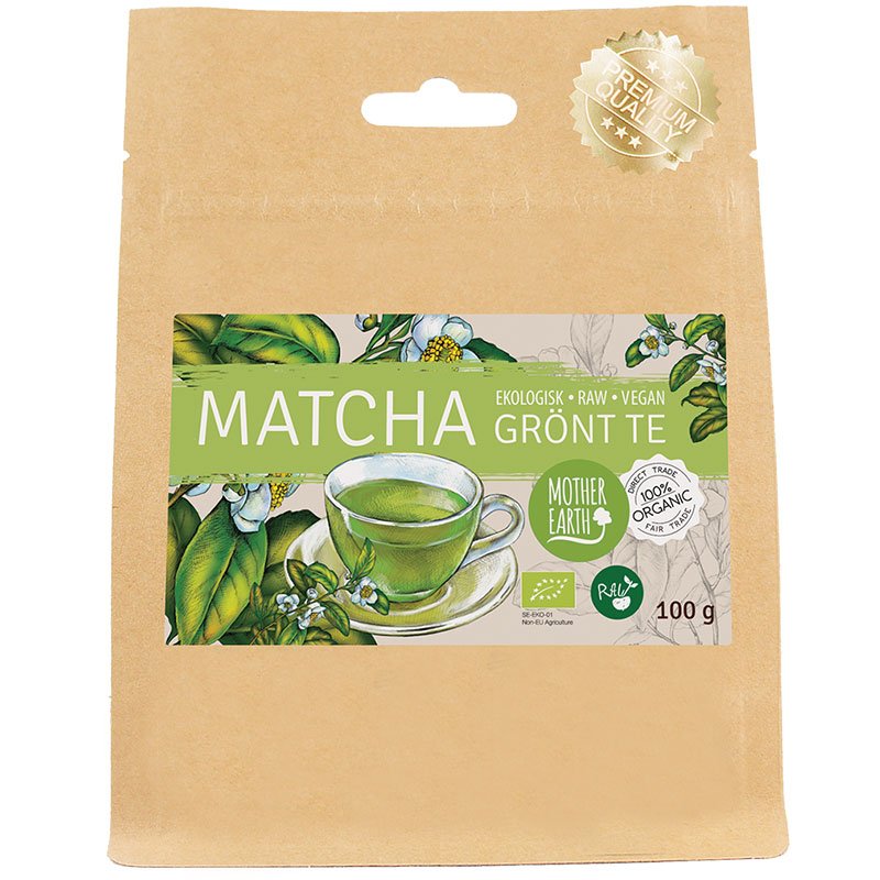Mother Earth Matcha RAW & EKO 100g