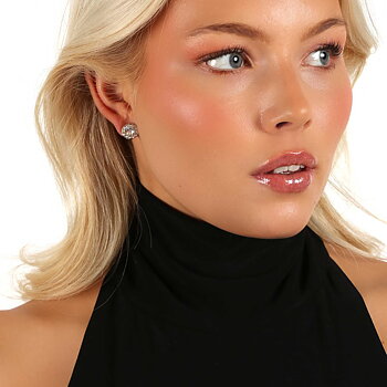 Snö Of Sweden Lex Stone Ear Gold/Clear
