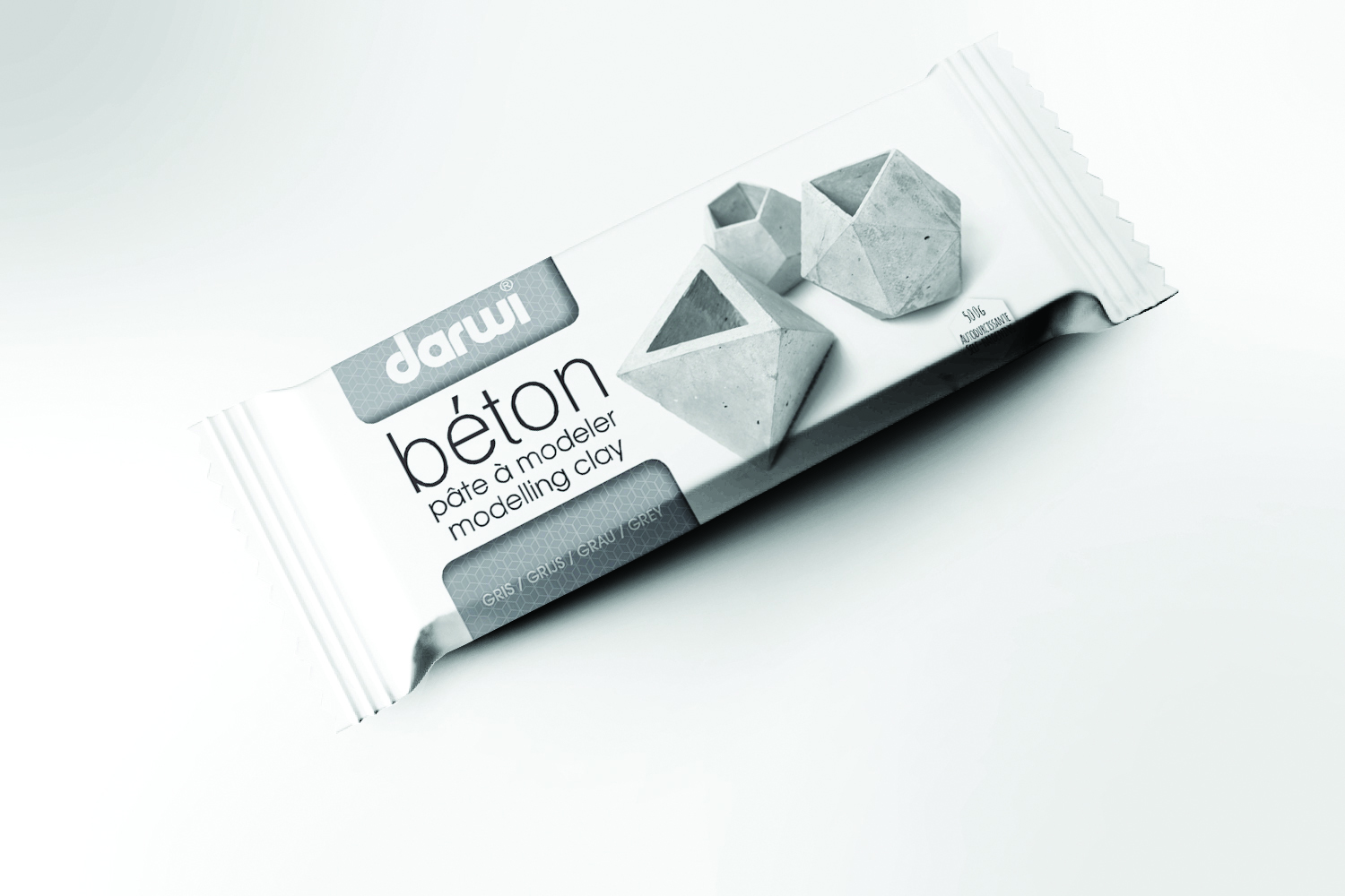 Darwi Beton Lufttorkande Lera 500 g - 4