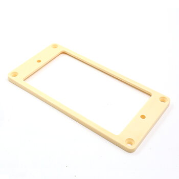 Humbucker Mounting Ring - Flat Bottom 3 x 3 (Creme)