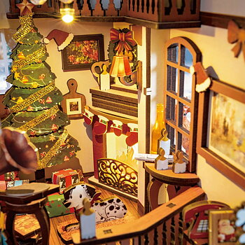 Christmas Indoor Scene - DIY Pussel