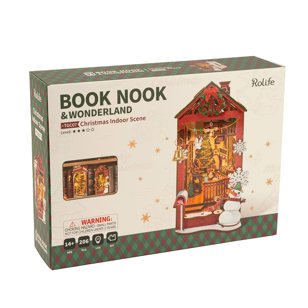 Christmas Indoor Scene - DIY Pussel - 5