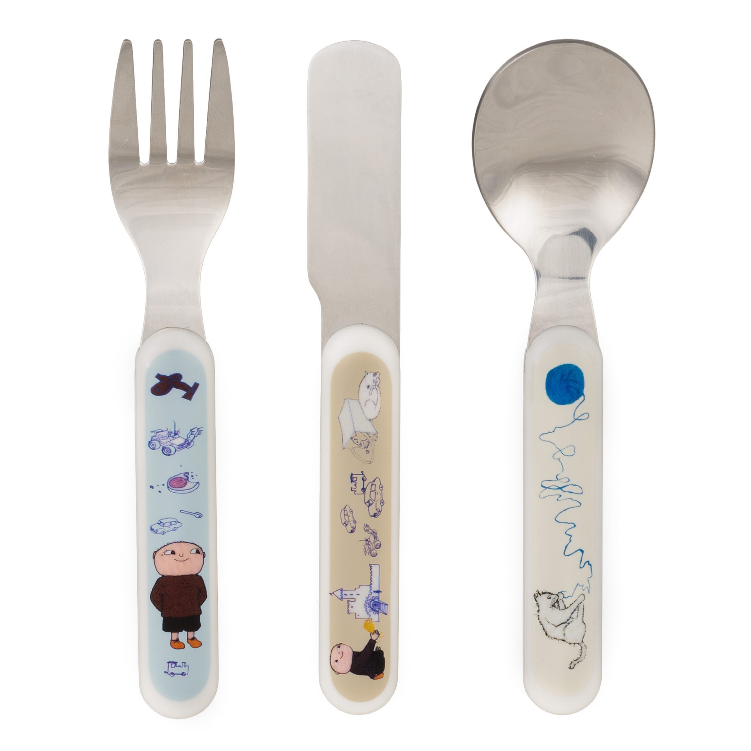 Alfons Åberg Barnbestick 3-Pack