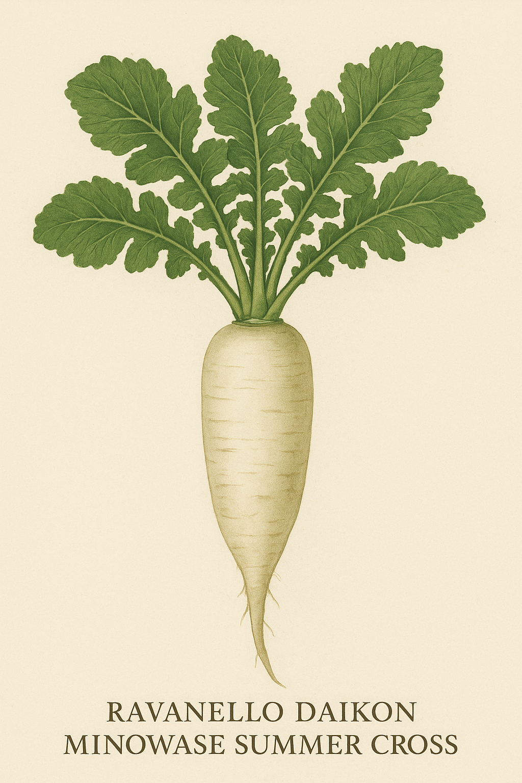 Rättika Daikon Minowase Summer Cross