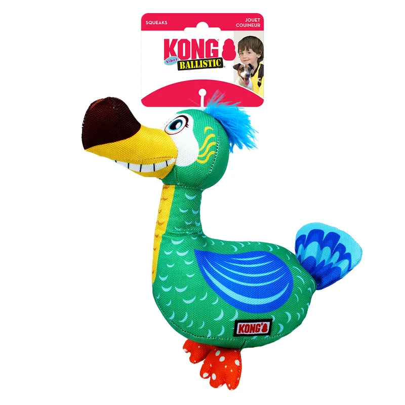 Kong Ballistic Vibes Birds Mix M/l 