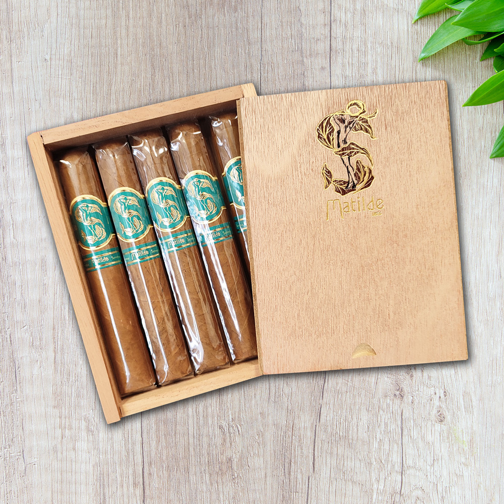 Matilde Serena Robusto - 5-pack i trälåda - 2