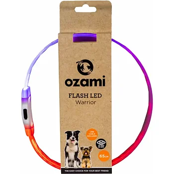 Halsband Flash Warrior led Multicolour
