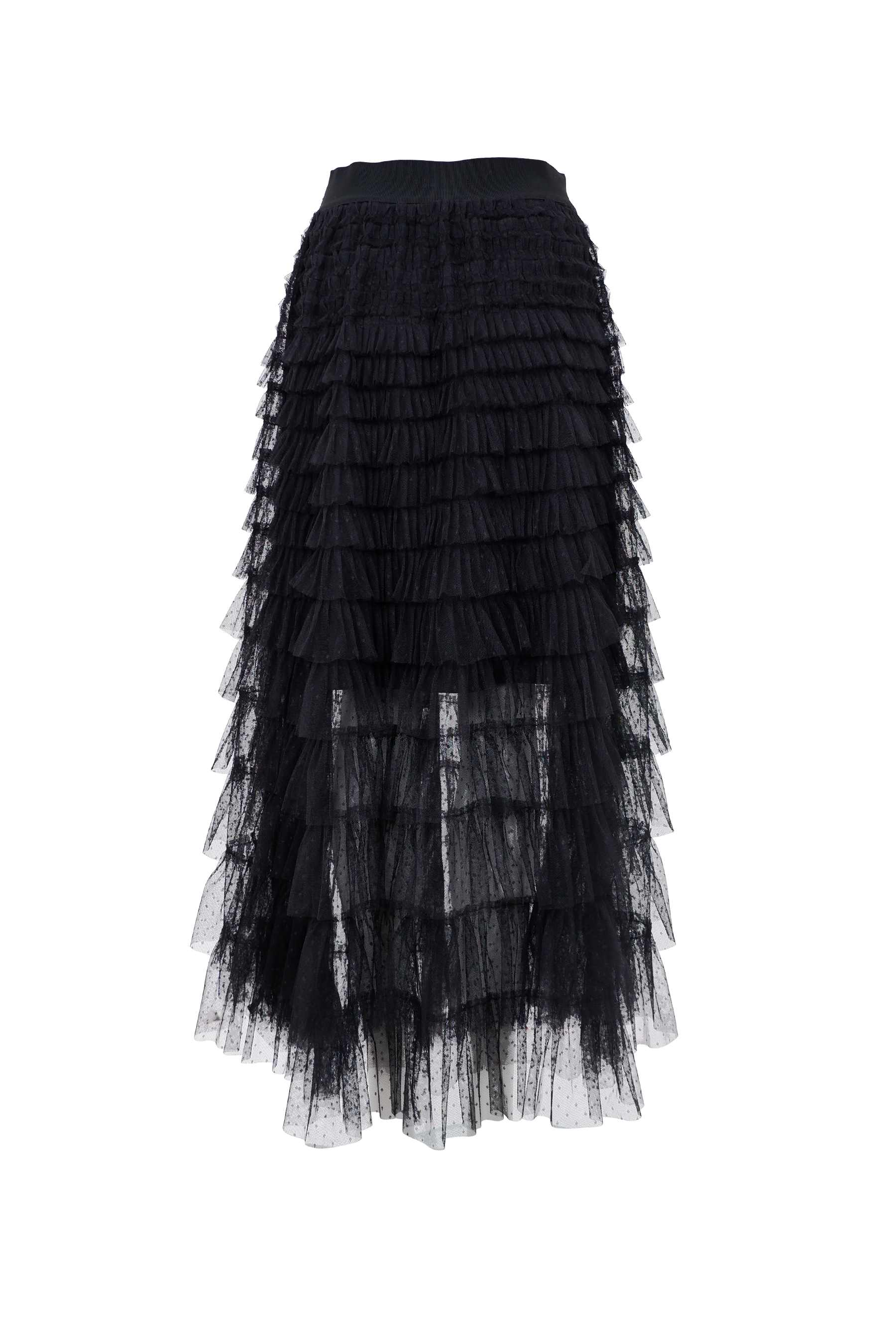 Angelina mesh skirt - black - 5