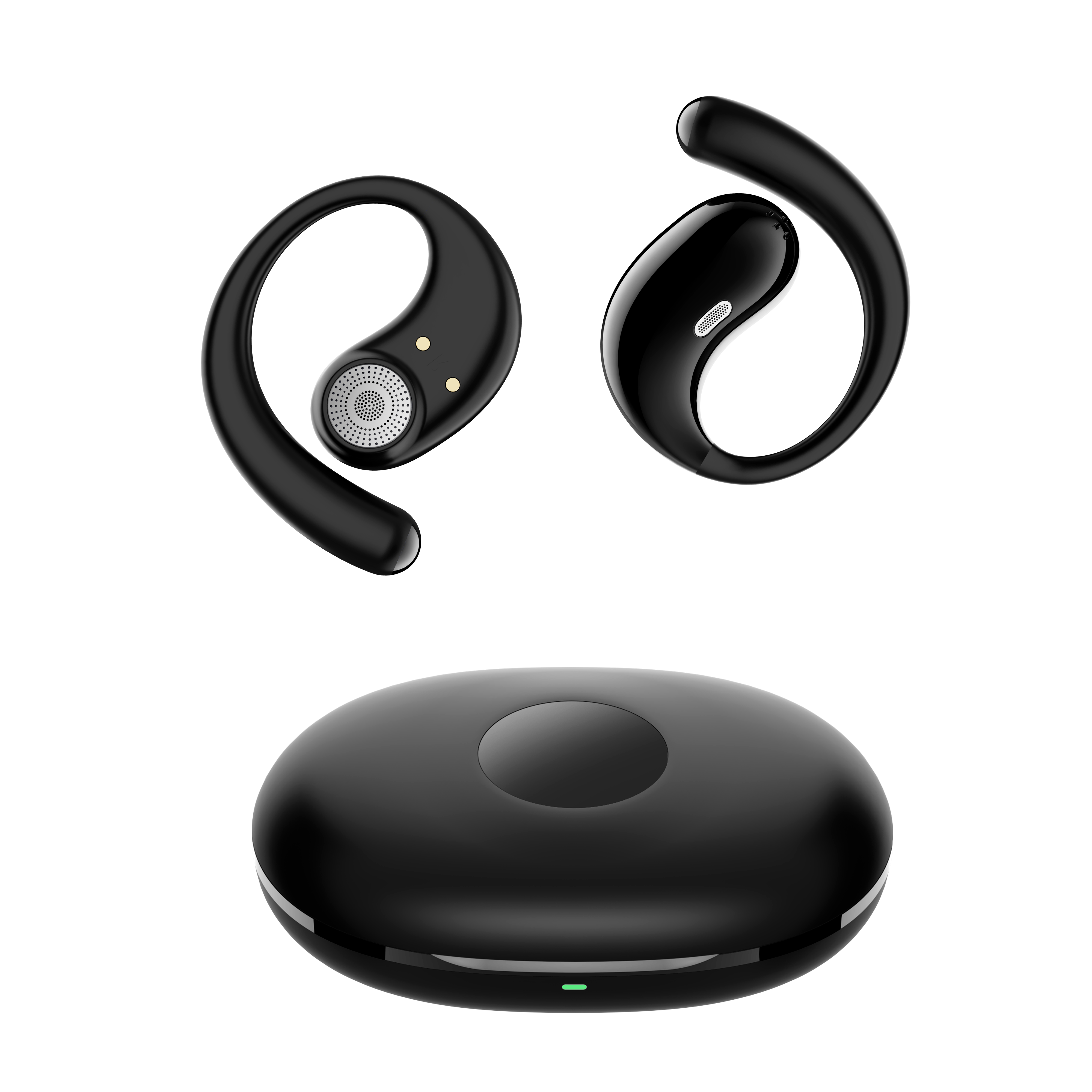 Philippe Palmer EarBuds Pulse Midnight Black | Hörlurar | Klocktema