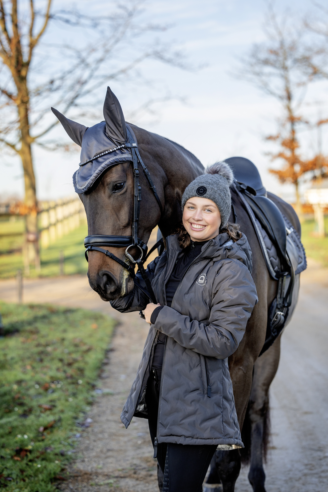 Equipage Valeska Vinterjacka Dam  - Asfalt - 7