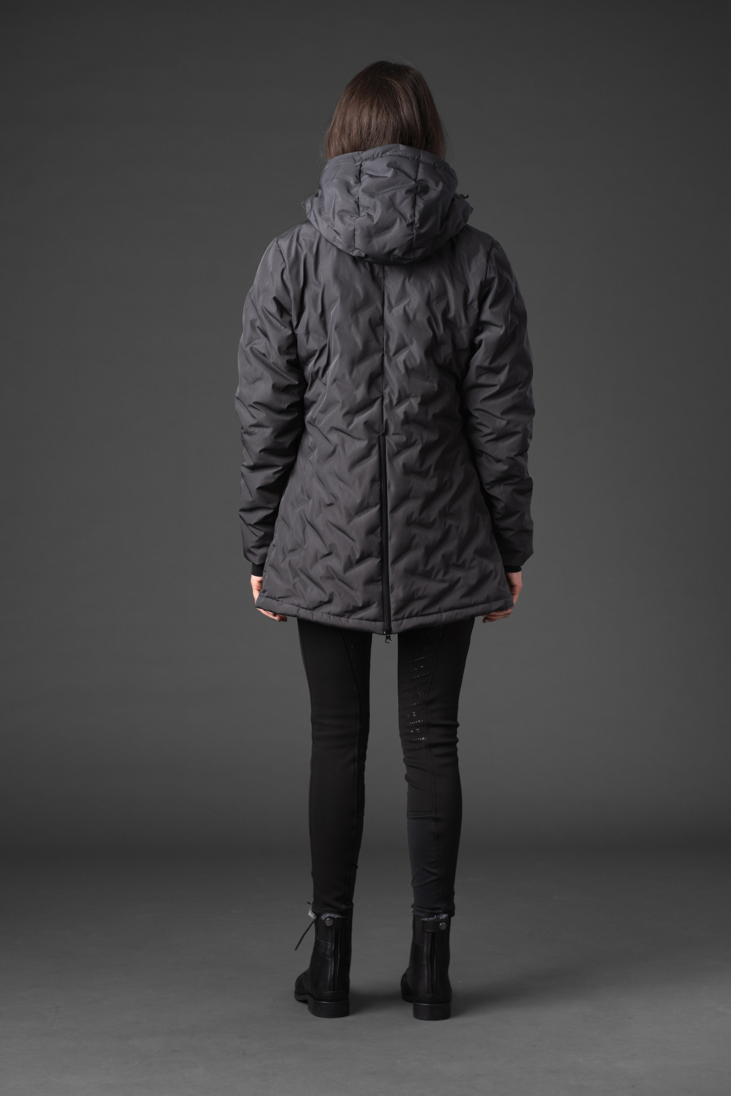 Equipage Valeska Vinterjacka Dam  - Asfalt - 8