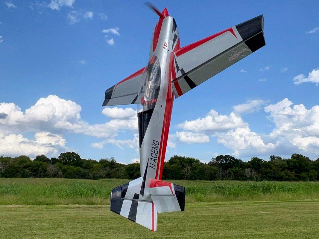 Extreme Flight 114inch Extra NG - Red/Silver 2,9m - 2