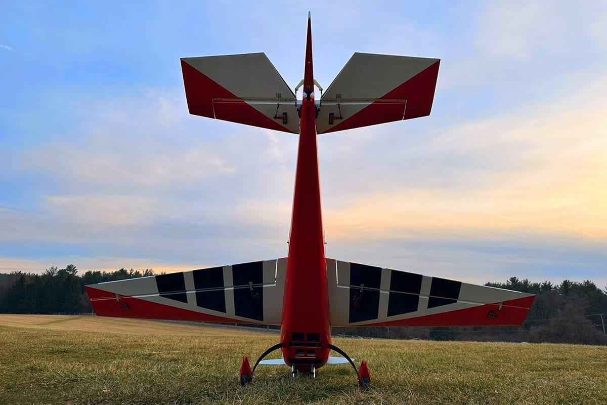 Extreme Flight 114inch Extra NG - Red/Silver 2,9m - 5
