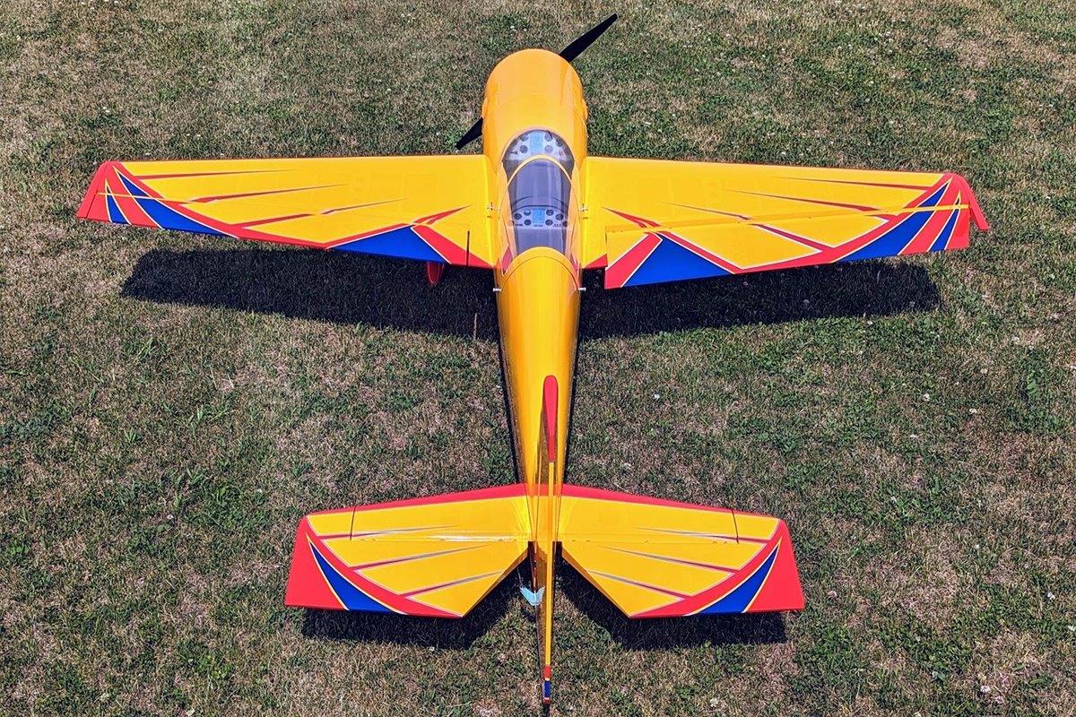 Extreme Flight 85inch Yak 54 EXP Yellow/Red 2,16m - 2