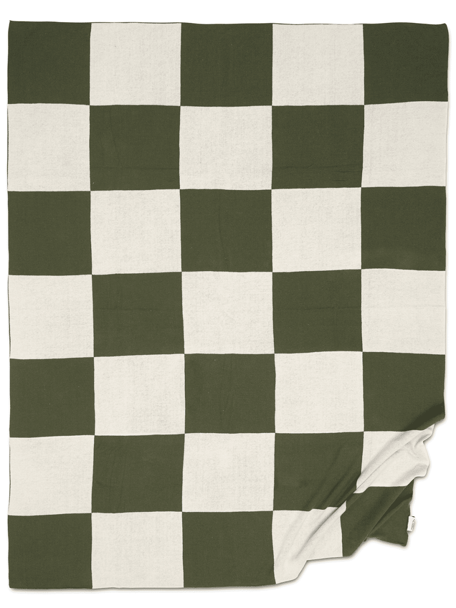 Pläd Square Grön 130x170cm - 3