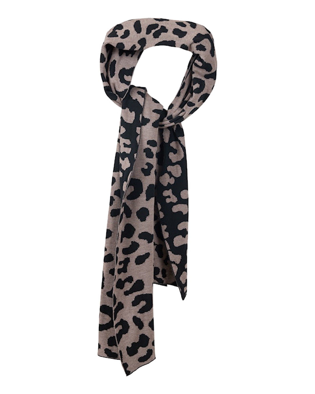 Halsduk Sunday leopardmönstrad