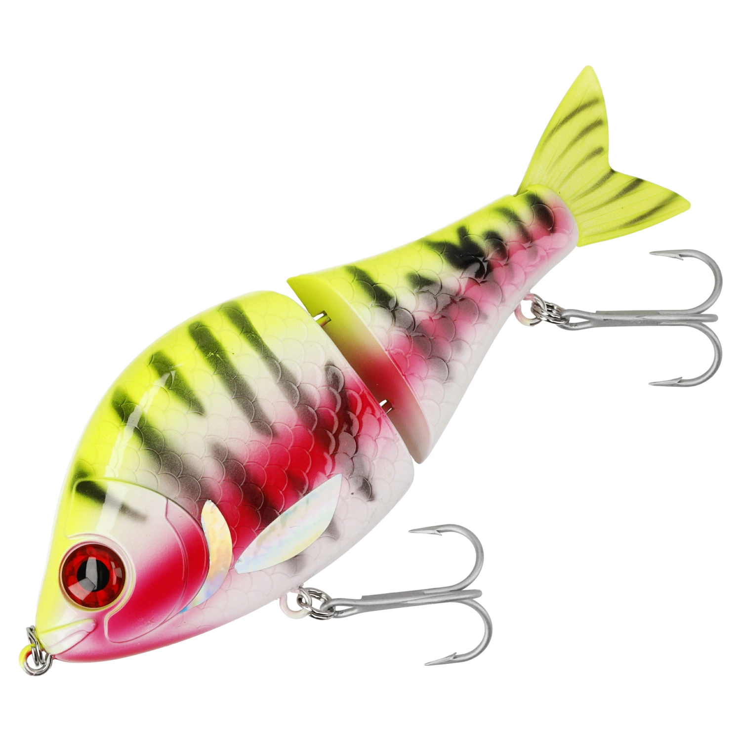 13cm långt swimbait/jerkbait från mikado. otroligt bra drag för gädda. delad för naturlig gång