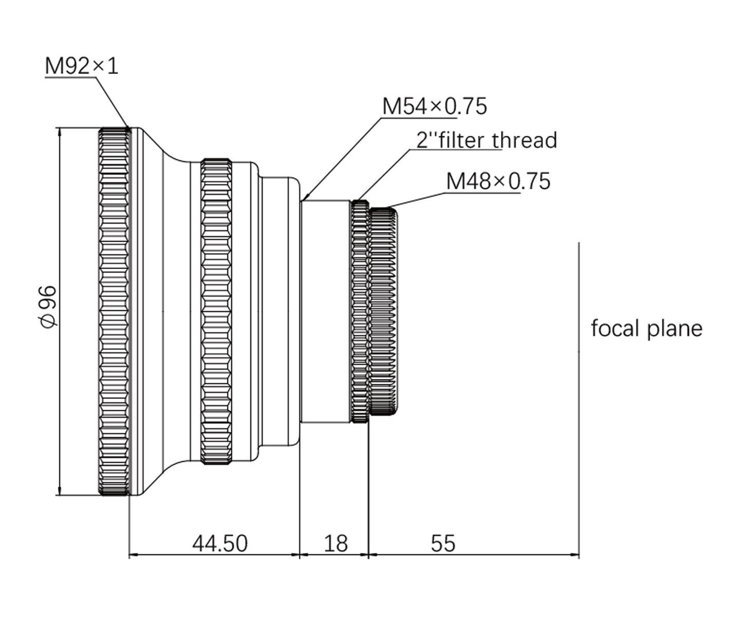 ASKAR 0,8X REDUCER/CORRECTOR FÖR 140 f/7 TRIPLET APO - 4