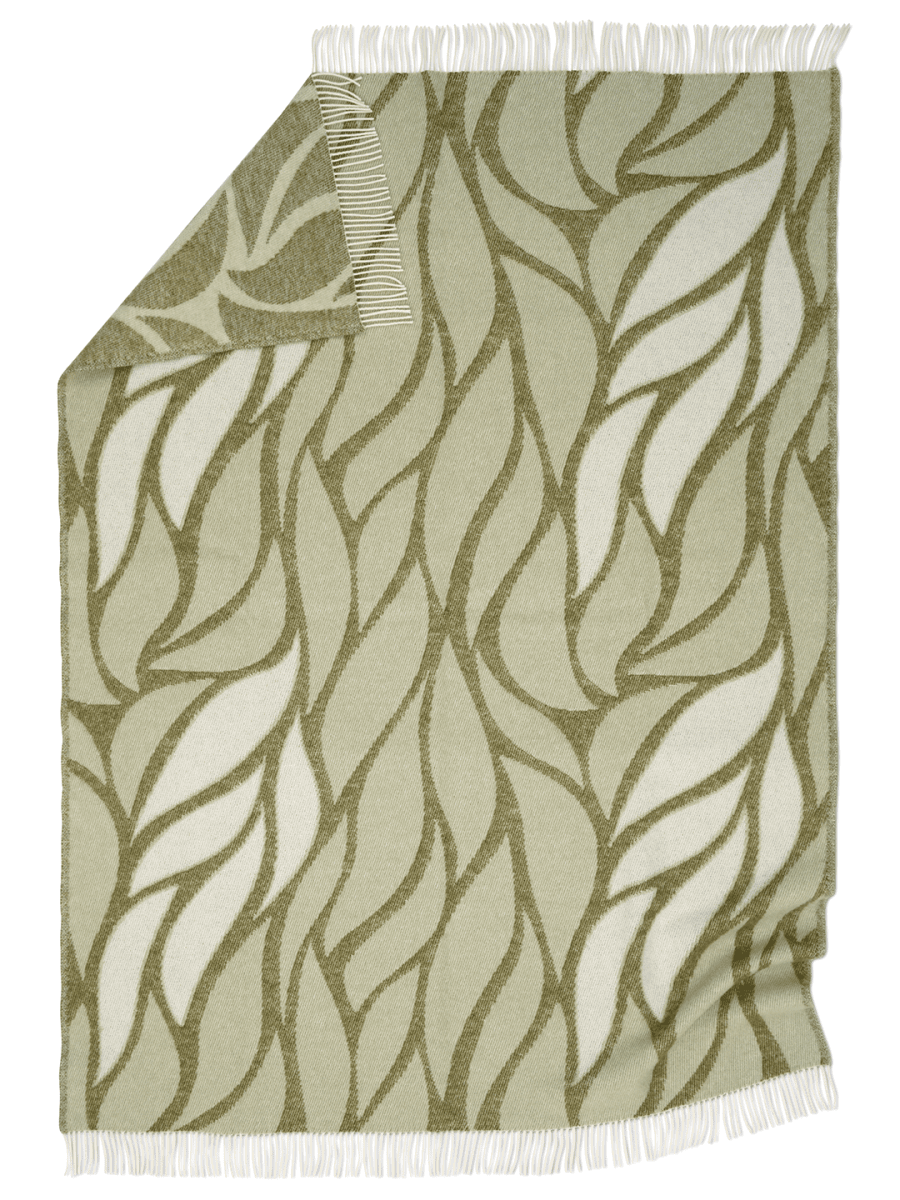 Pläd Leaf Grön 130X170cm - 2