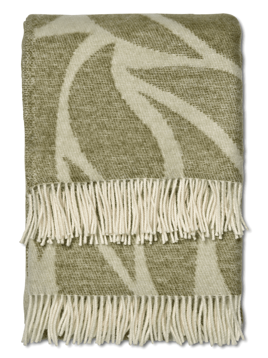 Pläd Leaf Grön 130X170cm - 3
