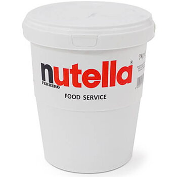 Nutella Hasselnötskräm med Choklad Hink 3kg