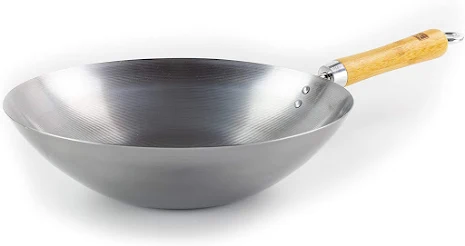 School of Wok Wokpanna Kolstål 30cm