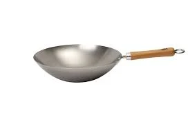 School of Wok Wokpanna Kolstål 30cm - 3