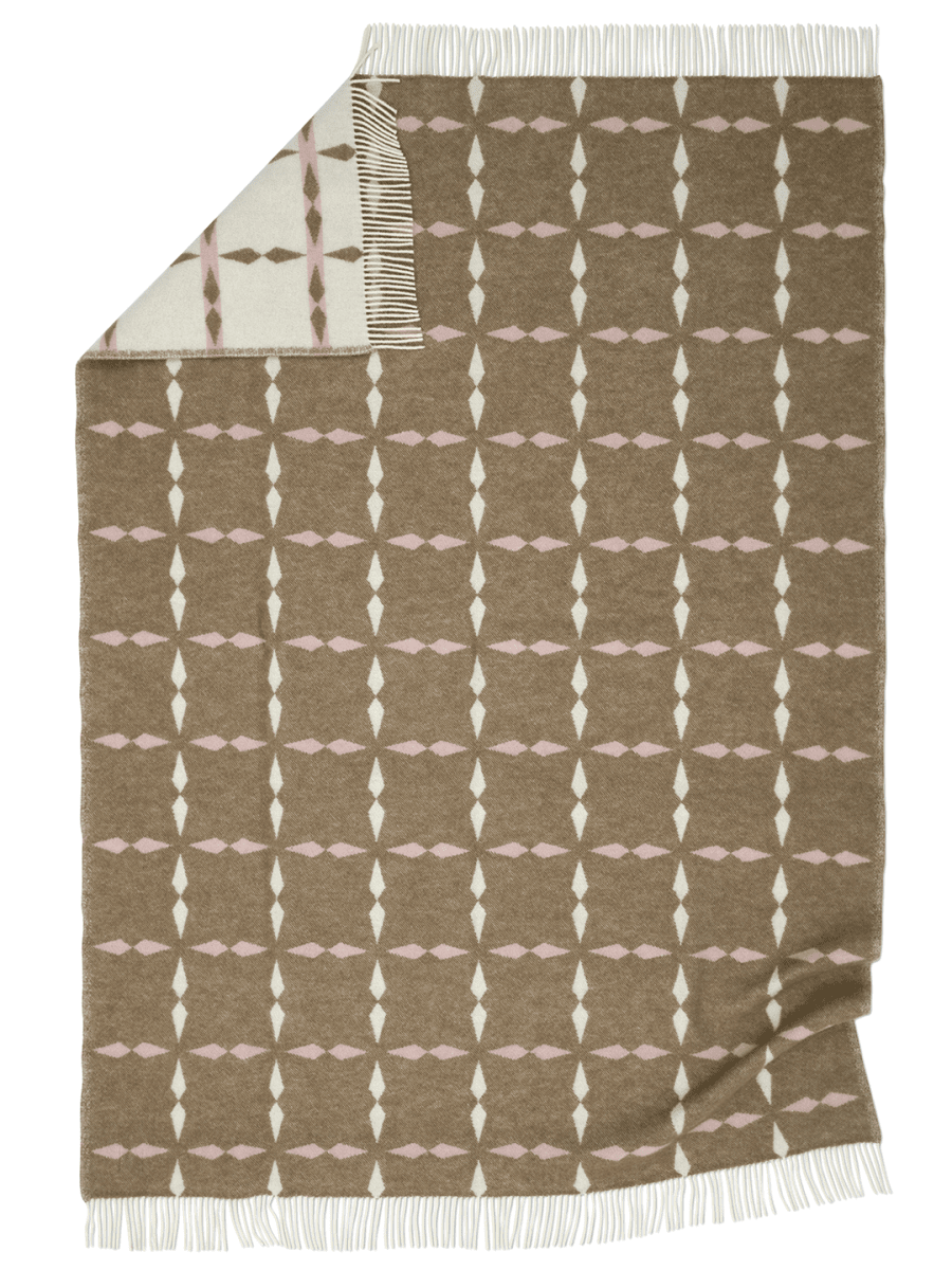 Pläd Tile Rosa 130X180cm - 2