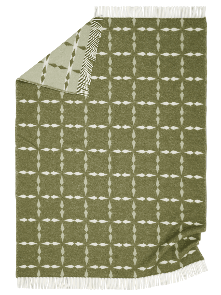 Pläd Tile Grön 130X180cm - 2