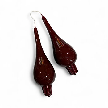 Droppljus Blod Lack Parljus