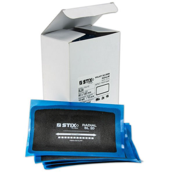 Vulc gummi MTR-Rubber RAD-20 (80×125 mm)