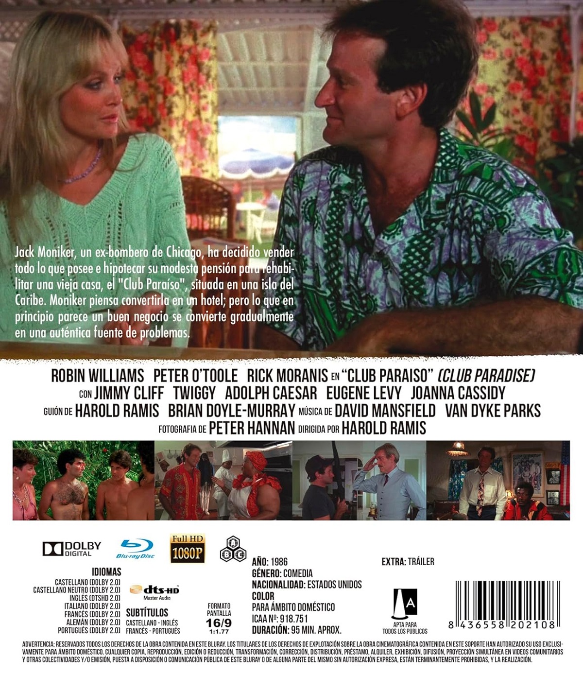 Club Paradise (ej svensk text) (Blu-ray) - 2