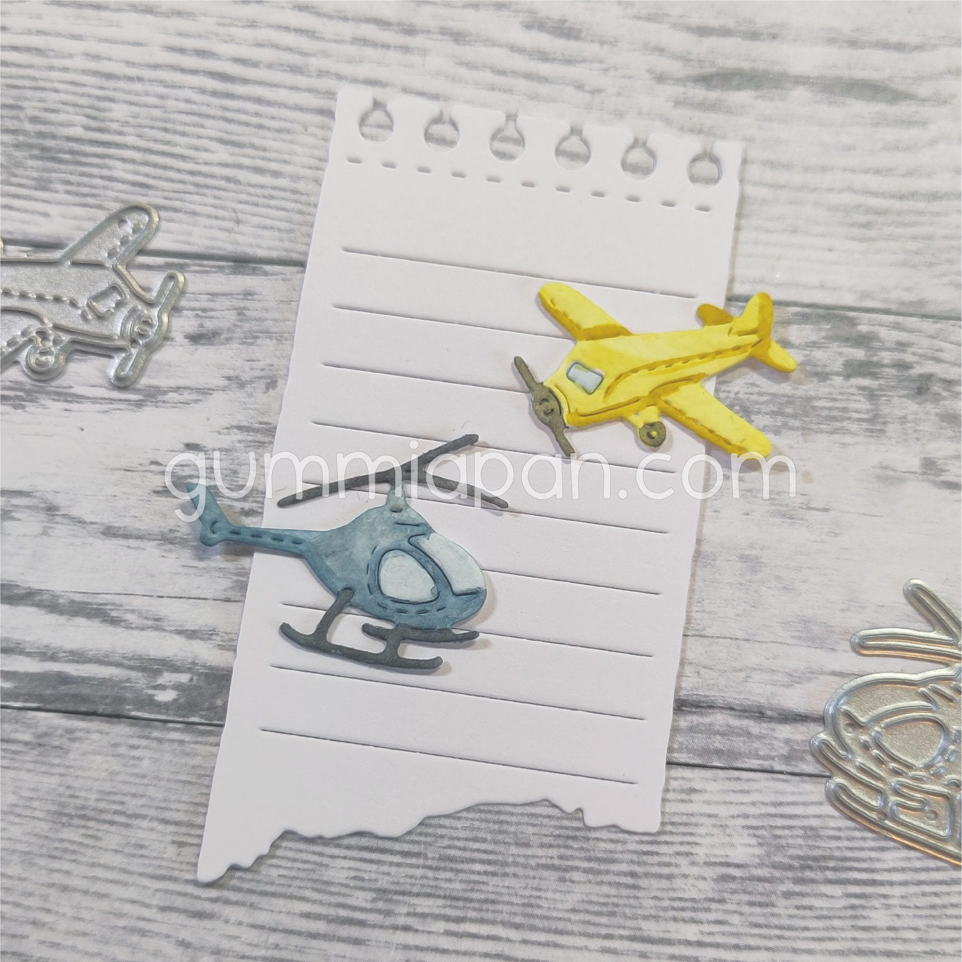 Gummiapan dies - Flygplan och helikopter