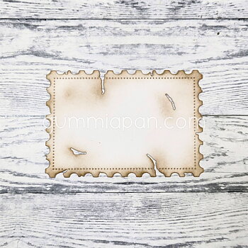 Gummiapan dies - Old Stamp Background
