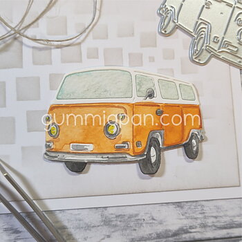 Gummiapan dies - Hippie Van
