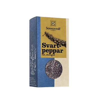 Sonnentor Svartpeppar Hel 55g