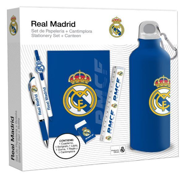 Real Madrid Skolset och Vattenflaska - 2