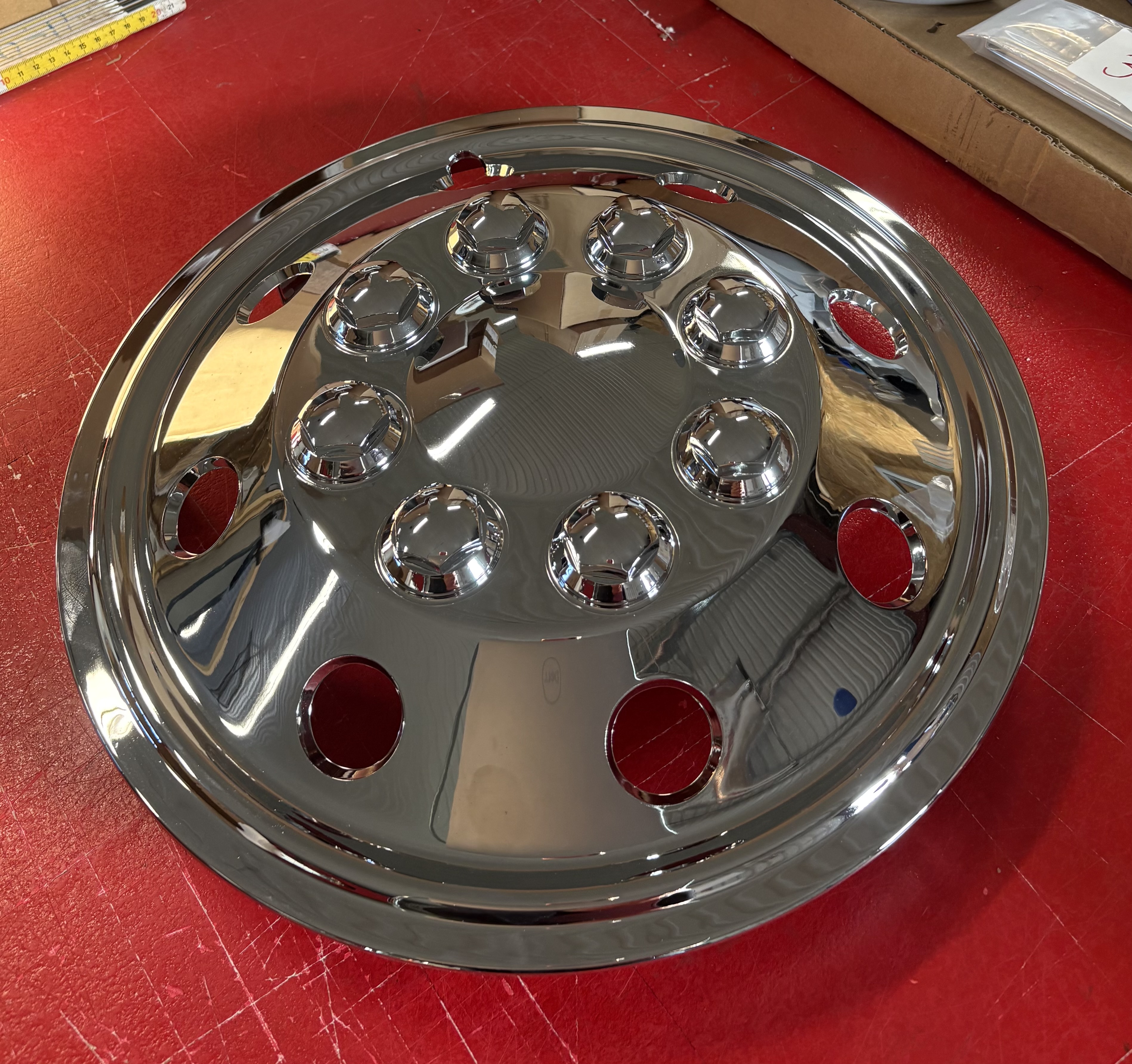 Milenco hjulsida Chrome 15tum 1st