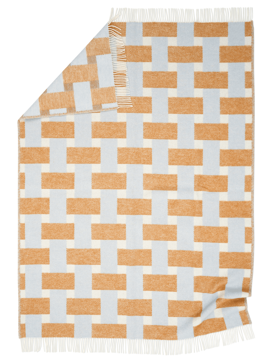 Pläd Weave Terracotta 130X180cm - 4