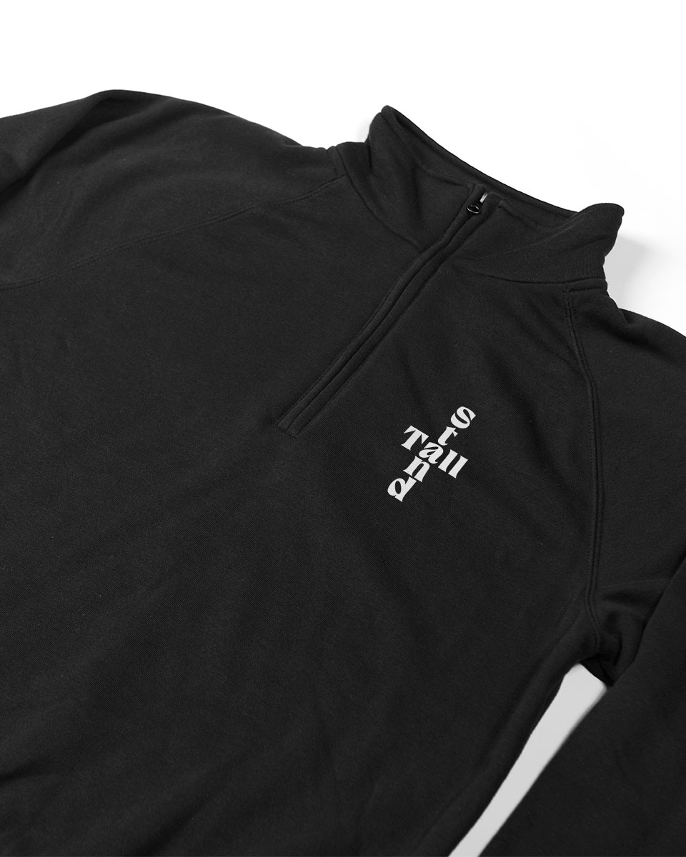 Stand Tall Half Zip - Korset Black - 2