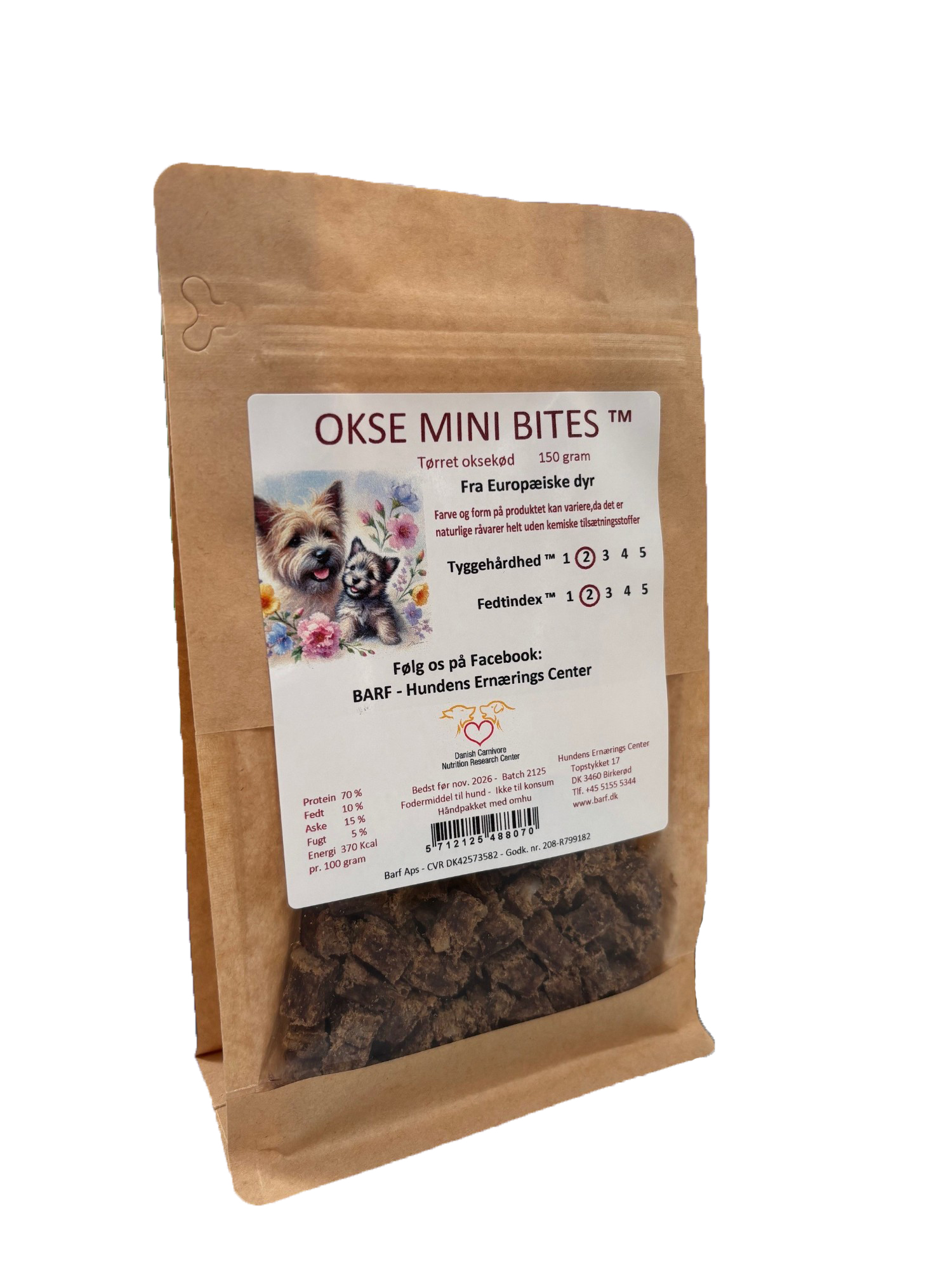 Barf Ox minibitar 150 g