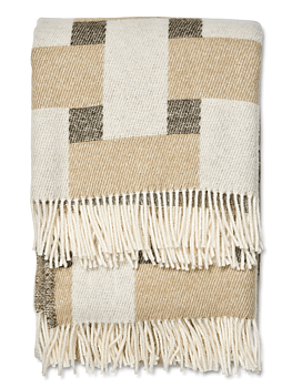 Pläd Weave Beige 130X180cm