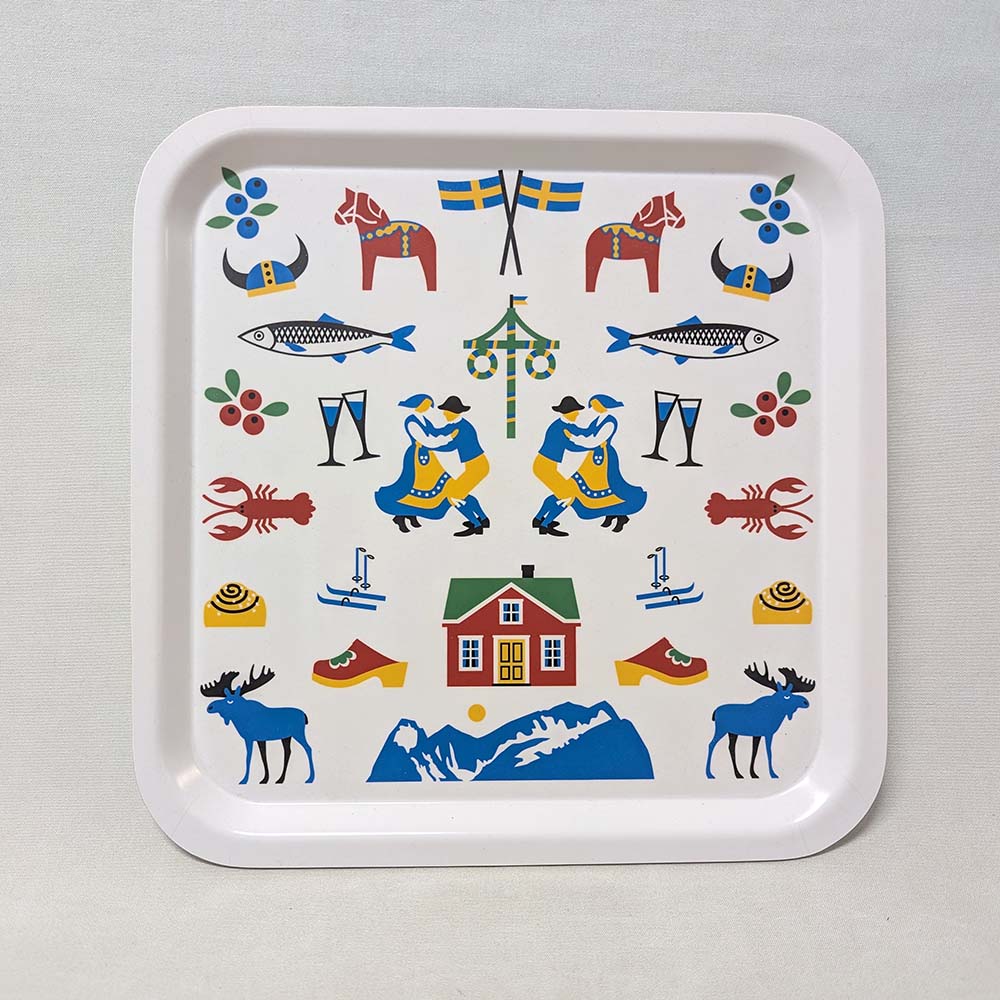 Swedish Tradition Bricka 32x32 cm